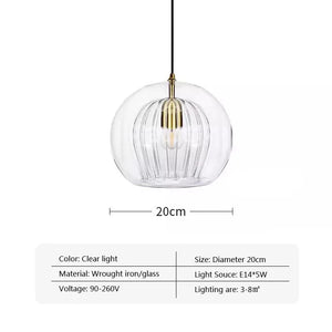 Studio Pleated Crystal style Pendant marc wood
