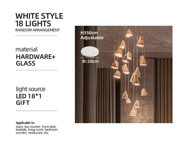 bocci 21 style Cluster Pendant Light 