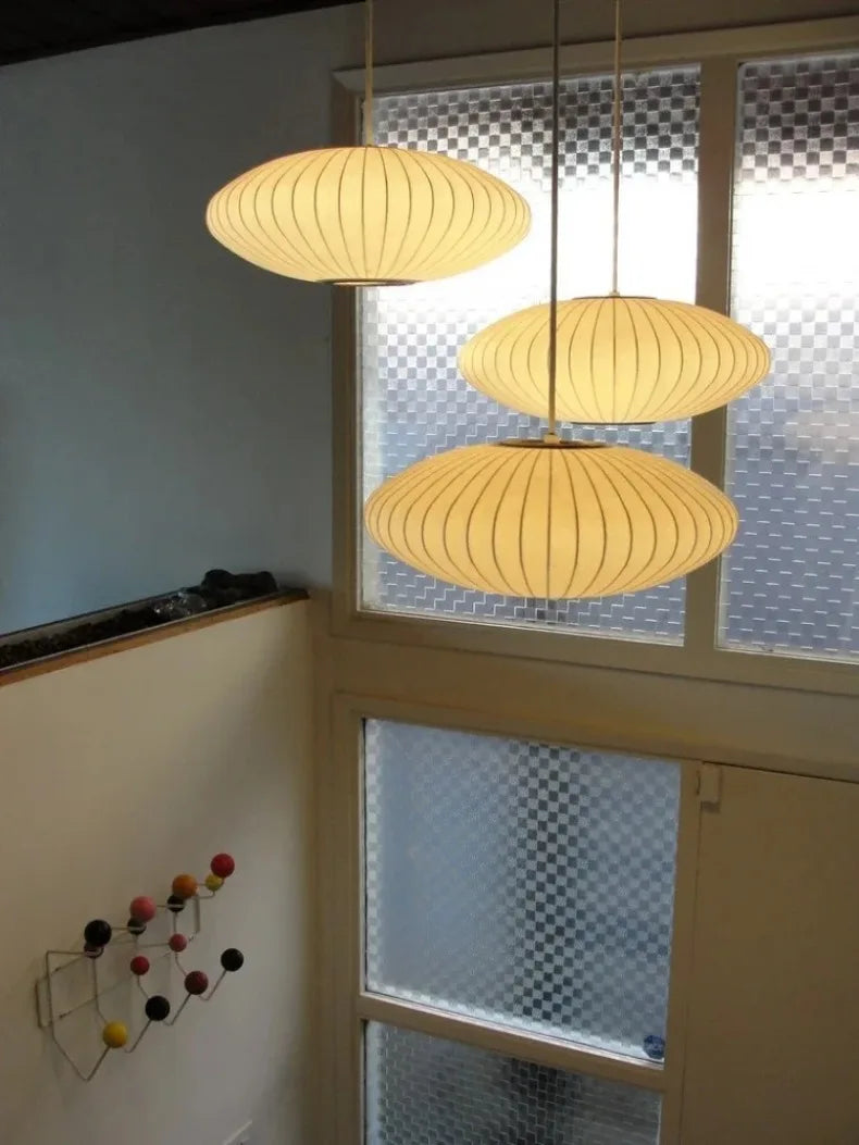 Nelson Bubble Saucer Criss Cross style Pendant