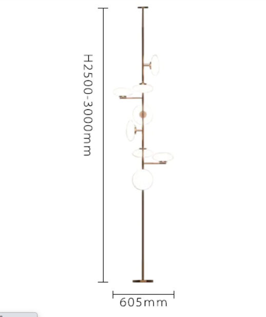 Mamì da Terra style Floor Lamp 2-sizes 2-colors