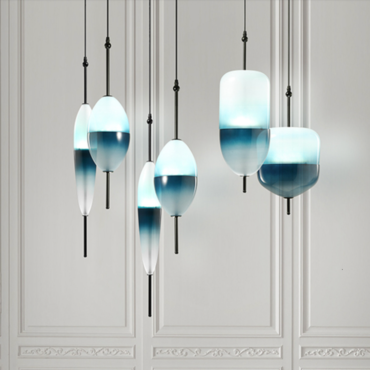 Flow Light pendant wonderglass