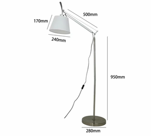 Tolomeo style Floor Lamp, 2-sizes