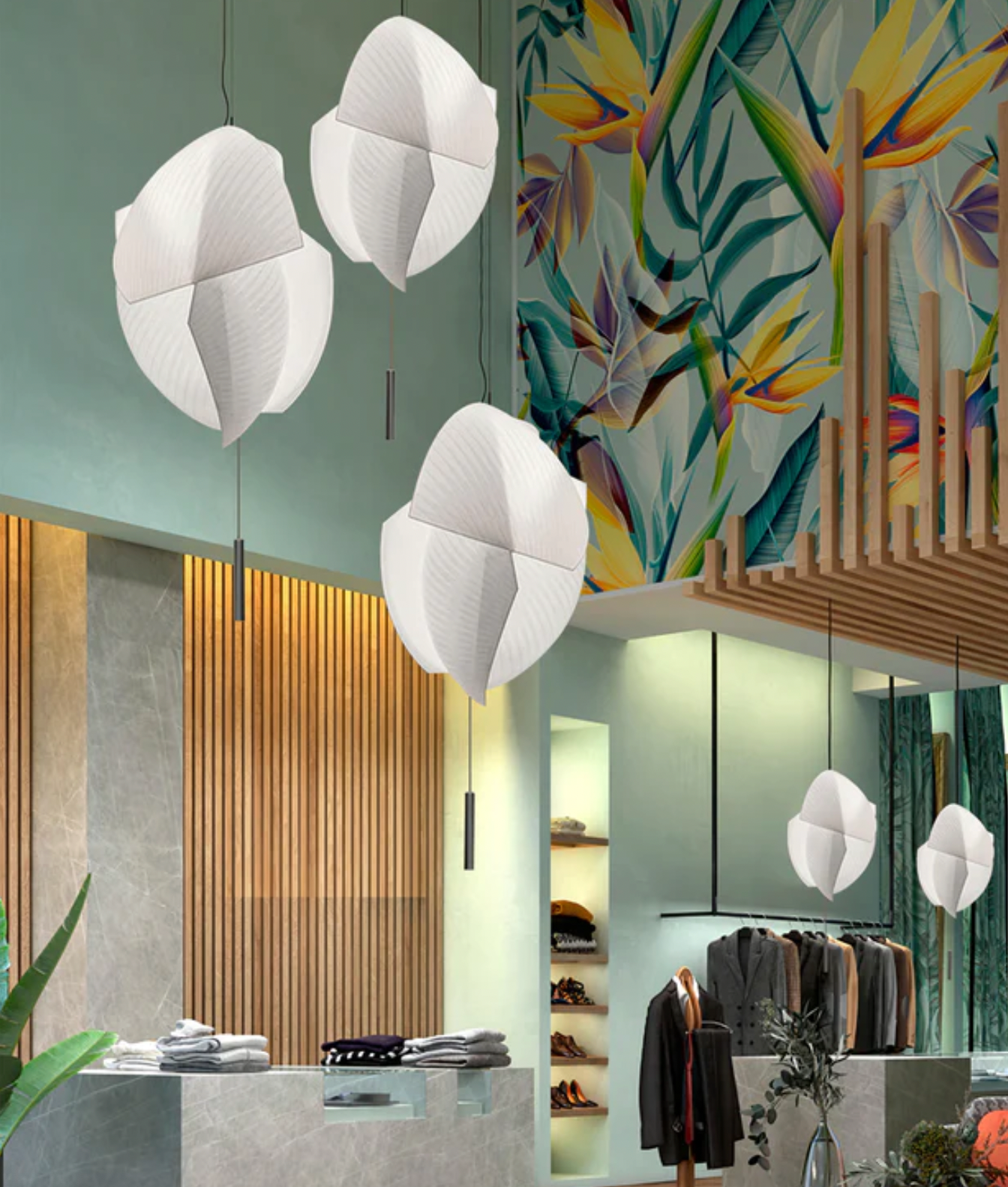 Voiles Sails style Light Pendant Grok