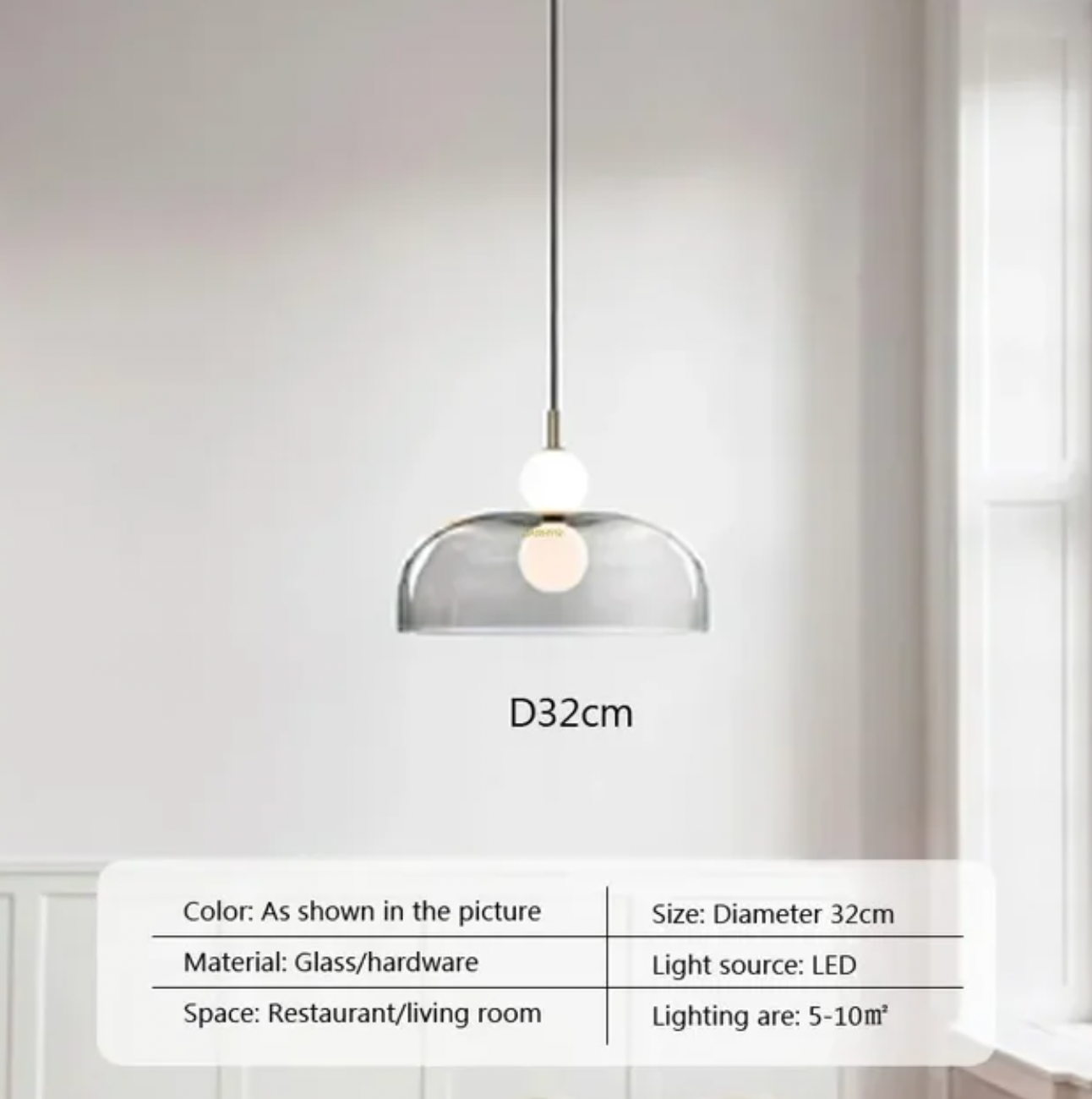 Echo style Pendant Light Marc Wood