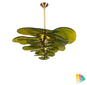 Lilypad style Chandelier Large 4-colors
