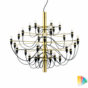 Model 2097 Sarfatti style Chandelier 18/ 30/ 50