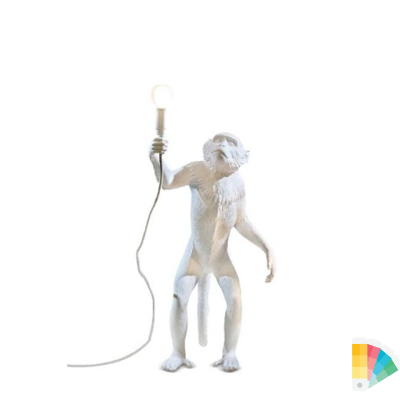 Standing Monkey style Floor Lamp 2-colors