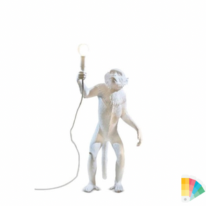 Standing Monkey style Floor Lamp 2-colors