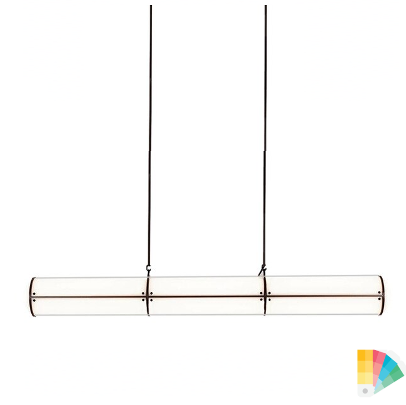 Endless Straight style Pendant 2-colors, 2-sizes