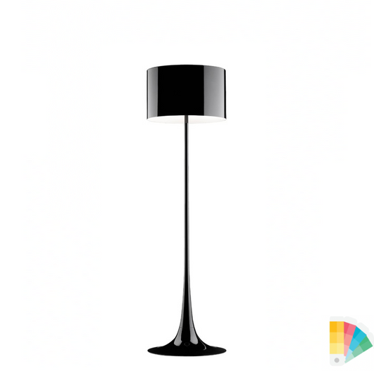 Spun Light style Floor Lamp