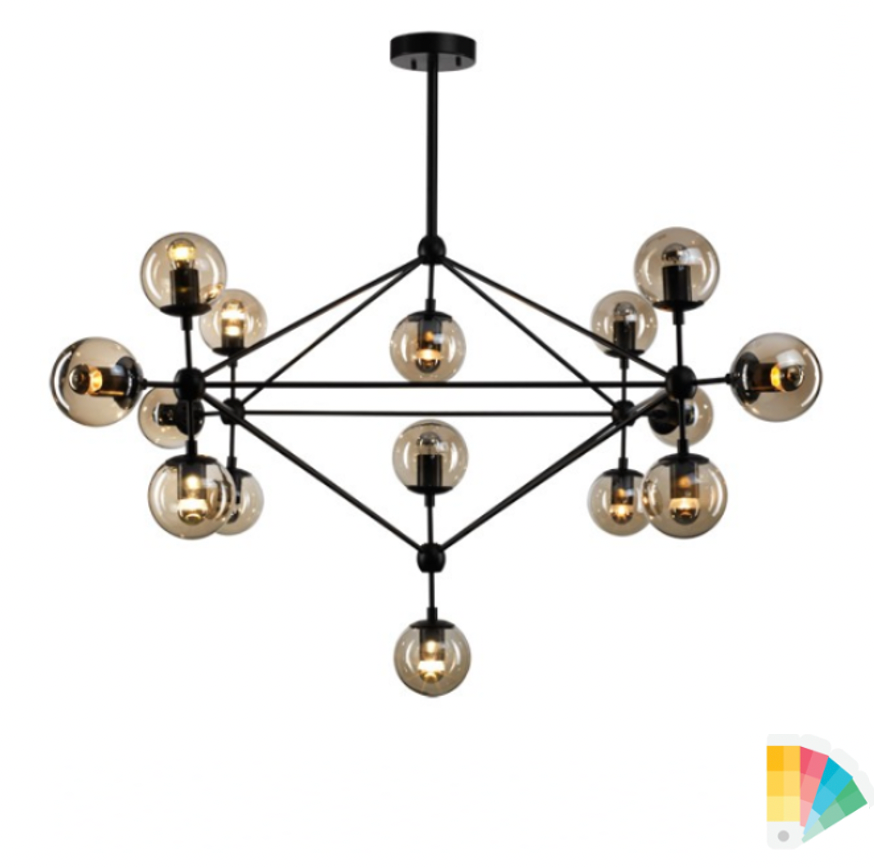 Modo style Chandelier 4-colors, 4-sizes