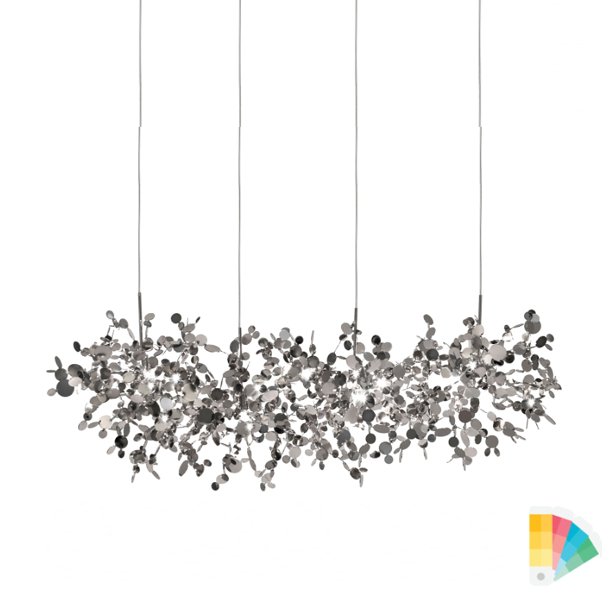 Argent style Suspension Light, 2-colors, 7-sizes