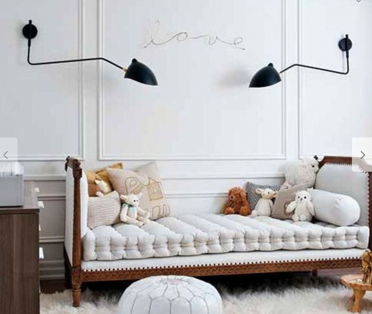 AP1BC 1 Rotating Arms Wall Lamp Serge Mouille