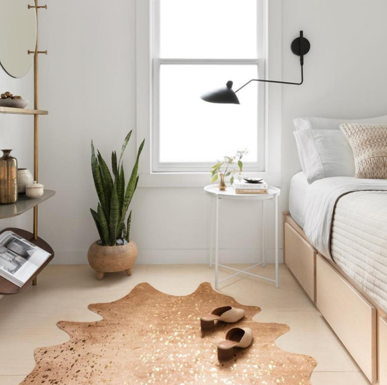 AP1BC 1 Rotating Arms Wall Lamp Serge Mouille