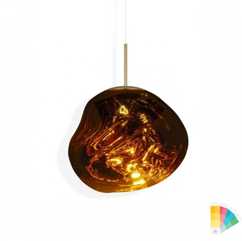 Melt style Pendant 4-colors, 2-sizes