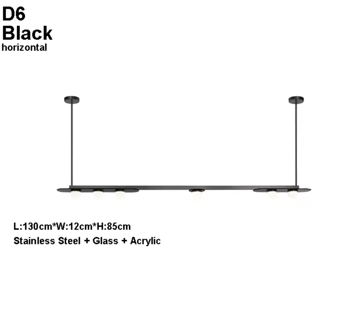 Modulo Horizontal style Suspension Light