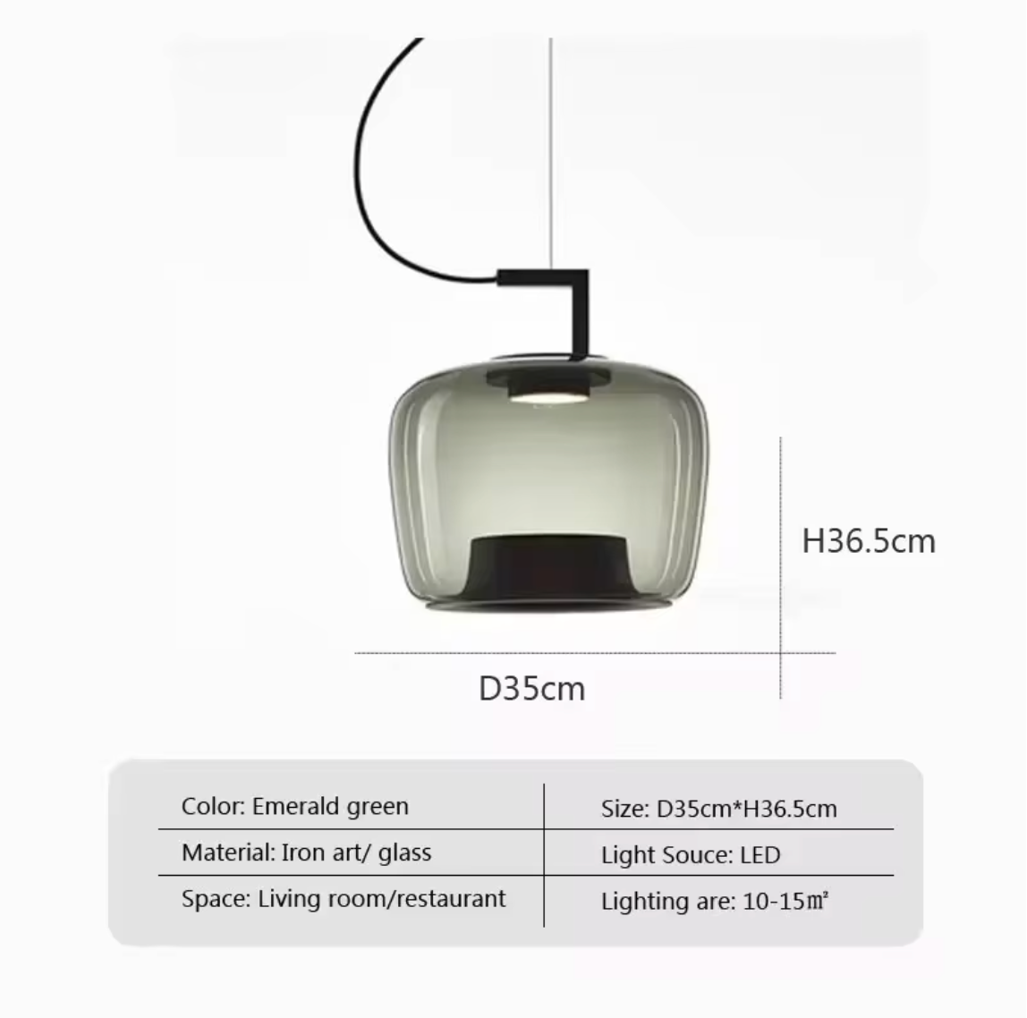 Double Suspension Medium style Light Brokis