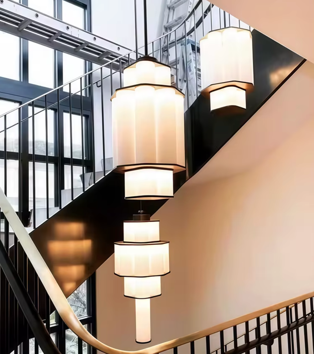 Bauer style Chandelier 01