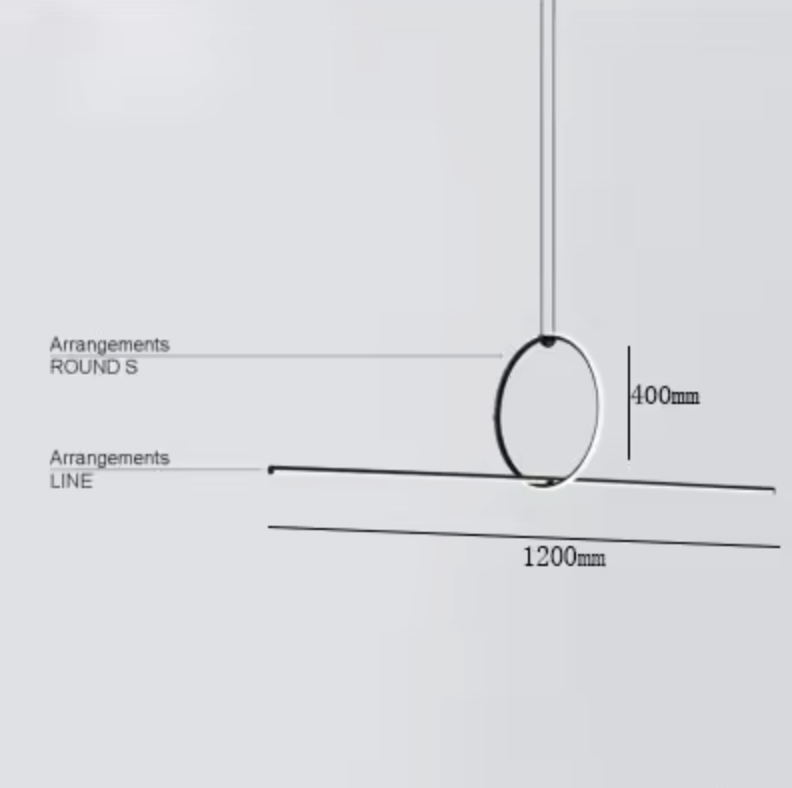 Arrangements Line style Light Pendant
