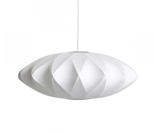 Nelson Bubble Saucer Criss Cross style Pendant