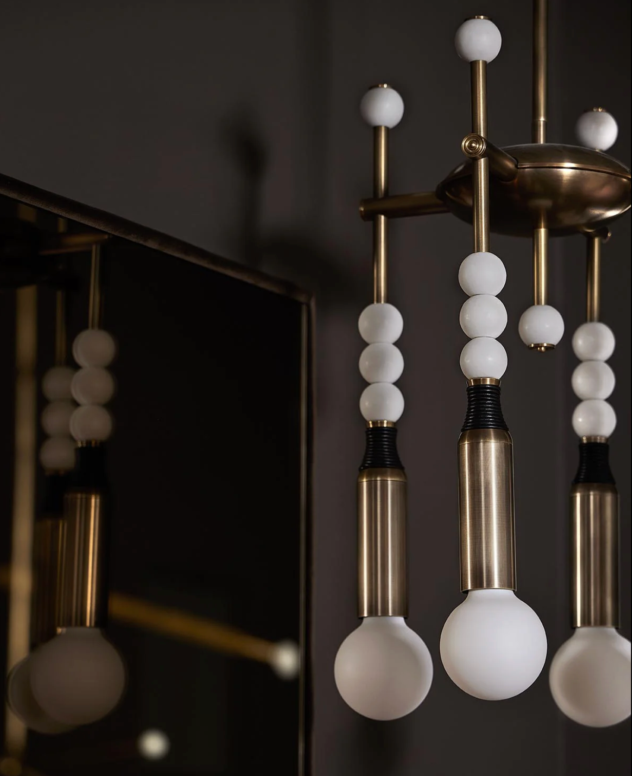 Interior lighting inspiration featuring Talisman 4 style chandelier for modern homes