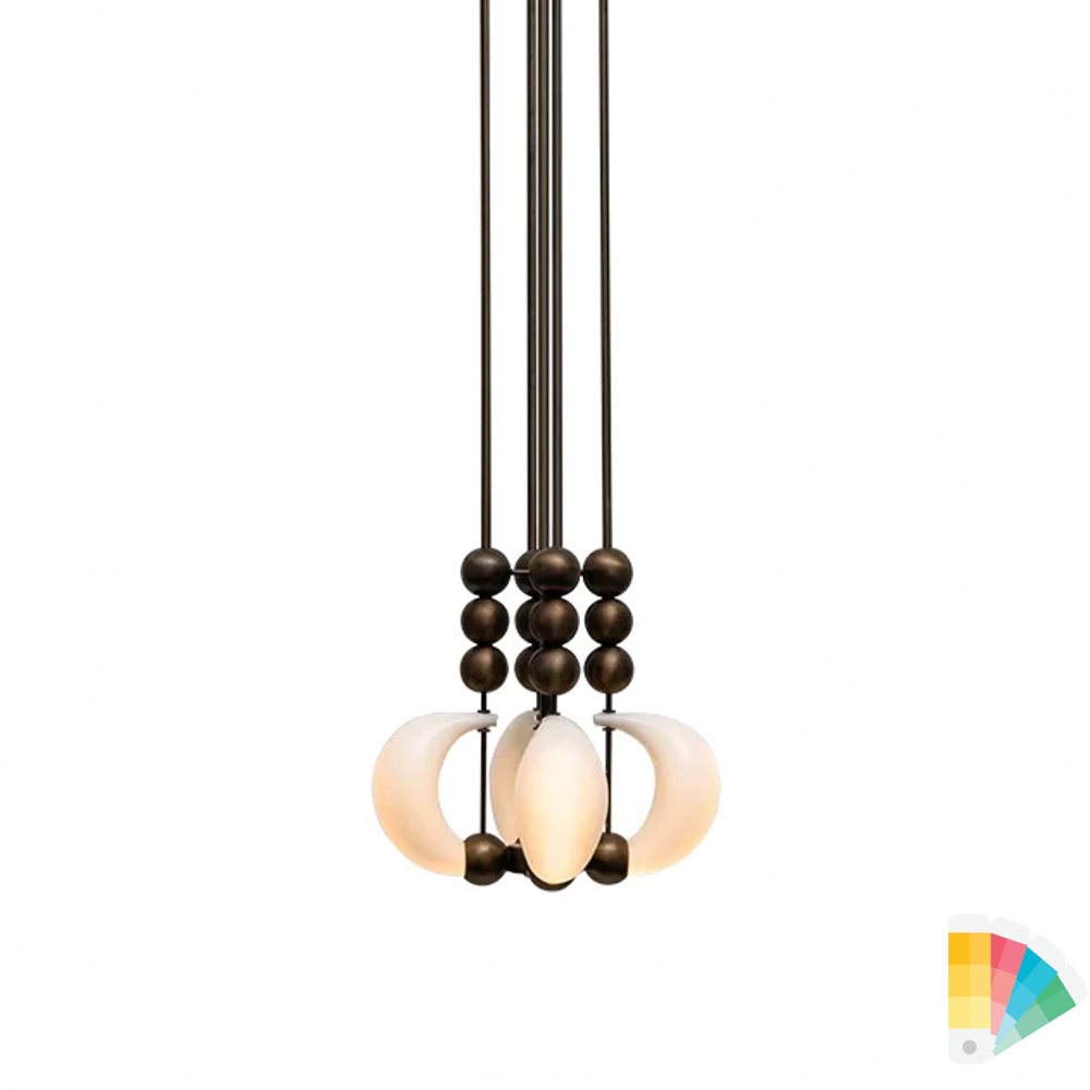 Patty 4-02 style suspension pendant in modern interior lighting fixture