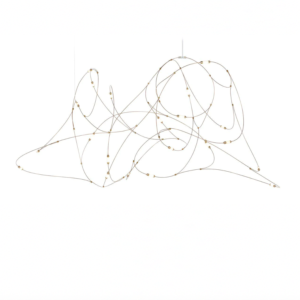 Flock of Lights style Chandelier