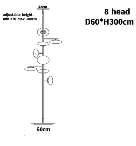 Mamì da Terra style Floor Lamp