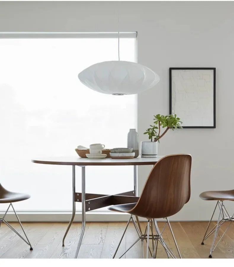 Nelson Bubble Saucer Criss Cross style Pendant