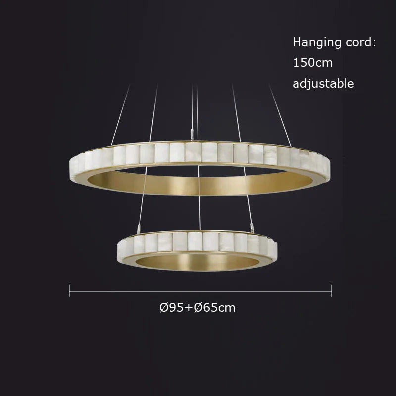 Avalon Halo Style Chandelier