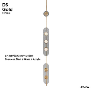 Modulo Vertical style Pendant Light