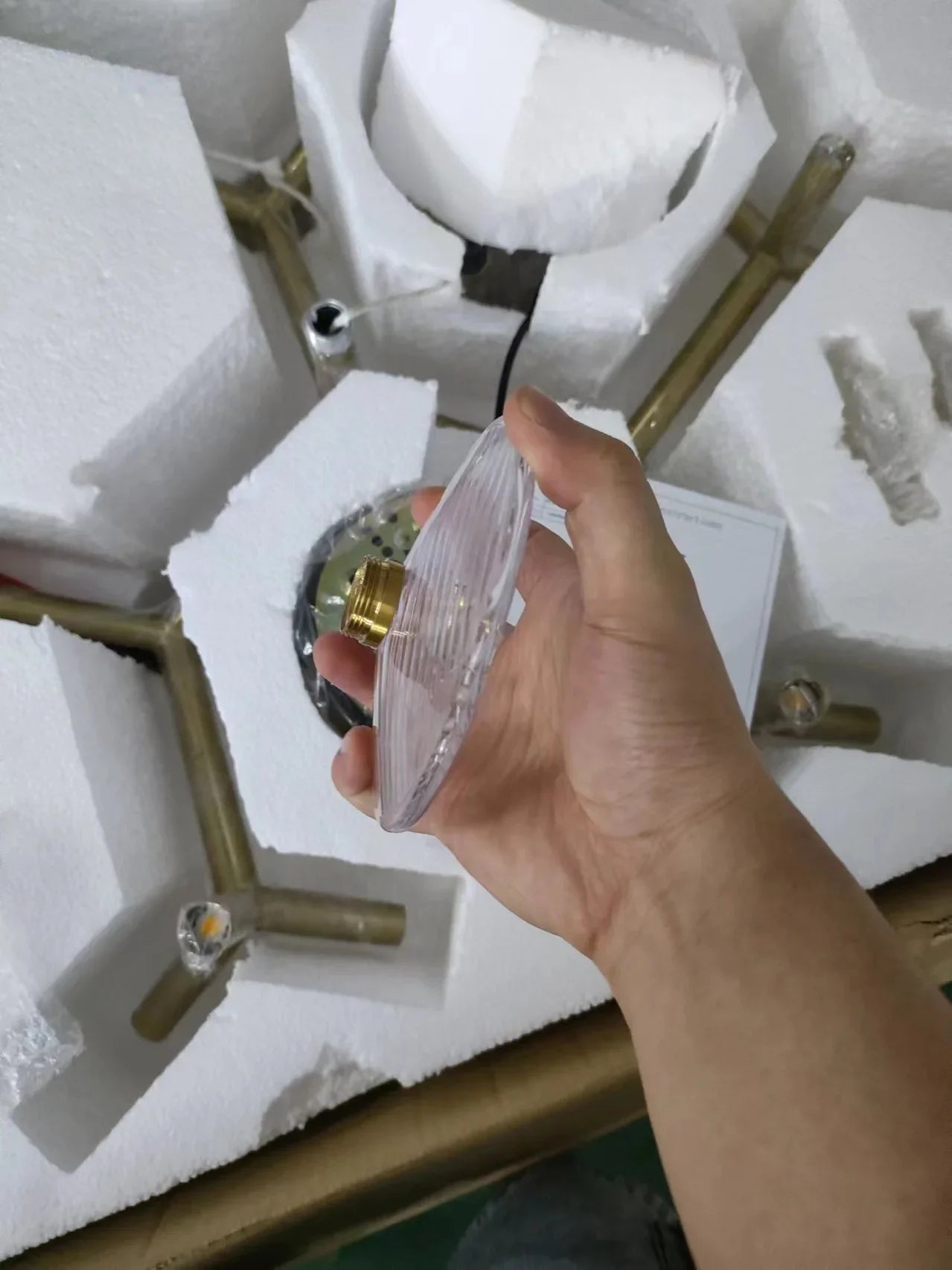 The Fractal M style Chandelier