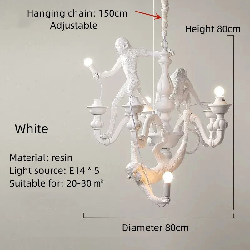 Monkey style Chandelier Pendant