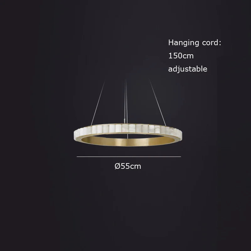 Avalon Halo Style Chandelier