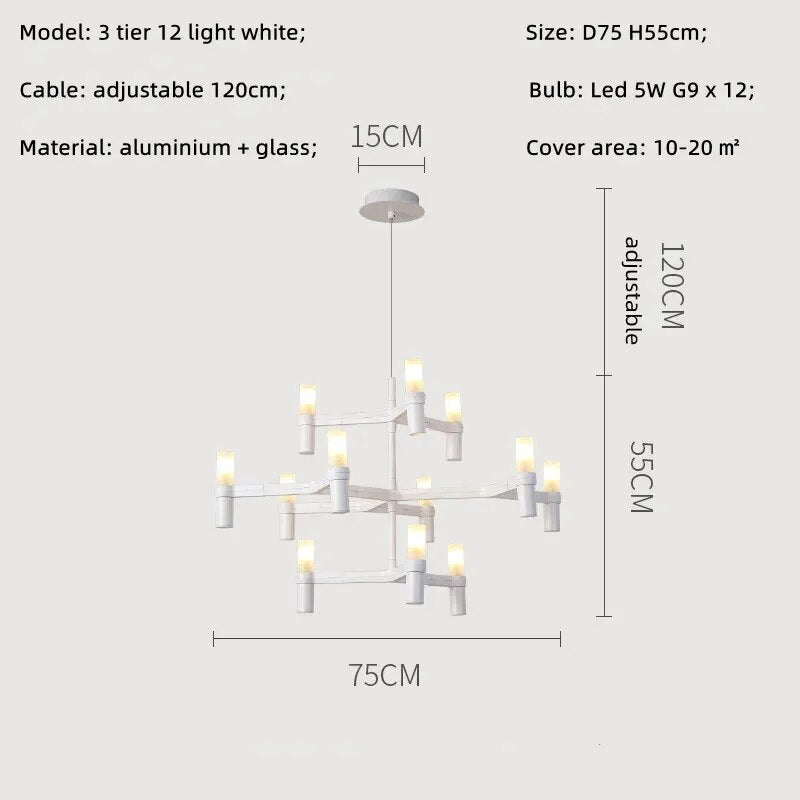 Crown style Chandelier