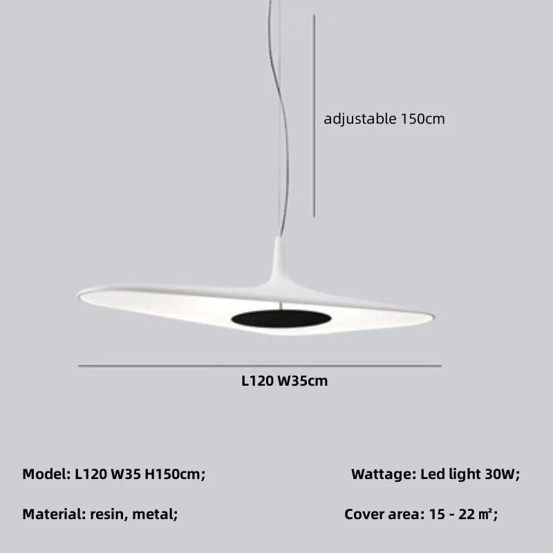 Soleil Noir style Pendant Lamp