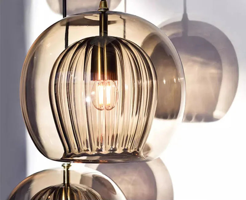 Studio Pleated Crystal style Pendant marc wood