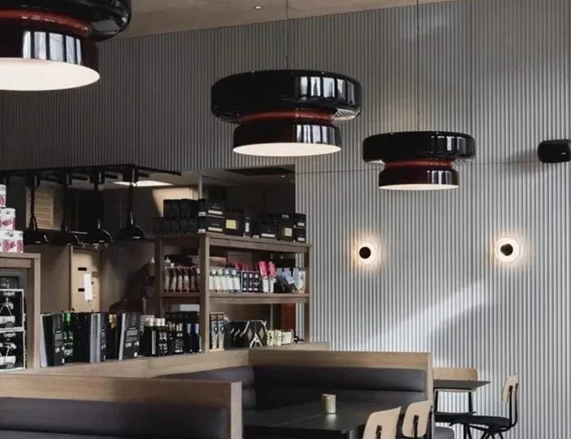 Designer glass pendant lighting Marset Bohemia in interior