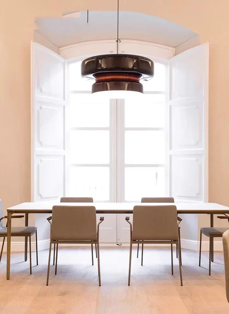 Designer glass pendant lighting Marset Bohemia in interior