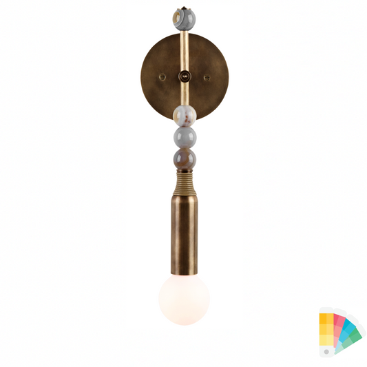 Talisman 1 sconce wall light sculptural Apparatus style designer lighting