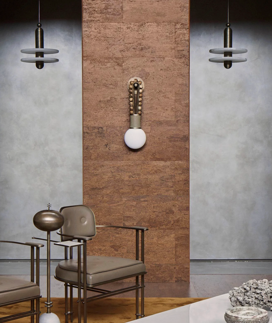 Interior lighting inspiration featuring Talisman Loop style wall light