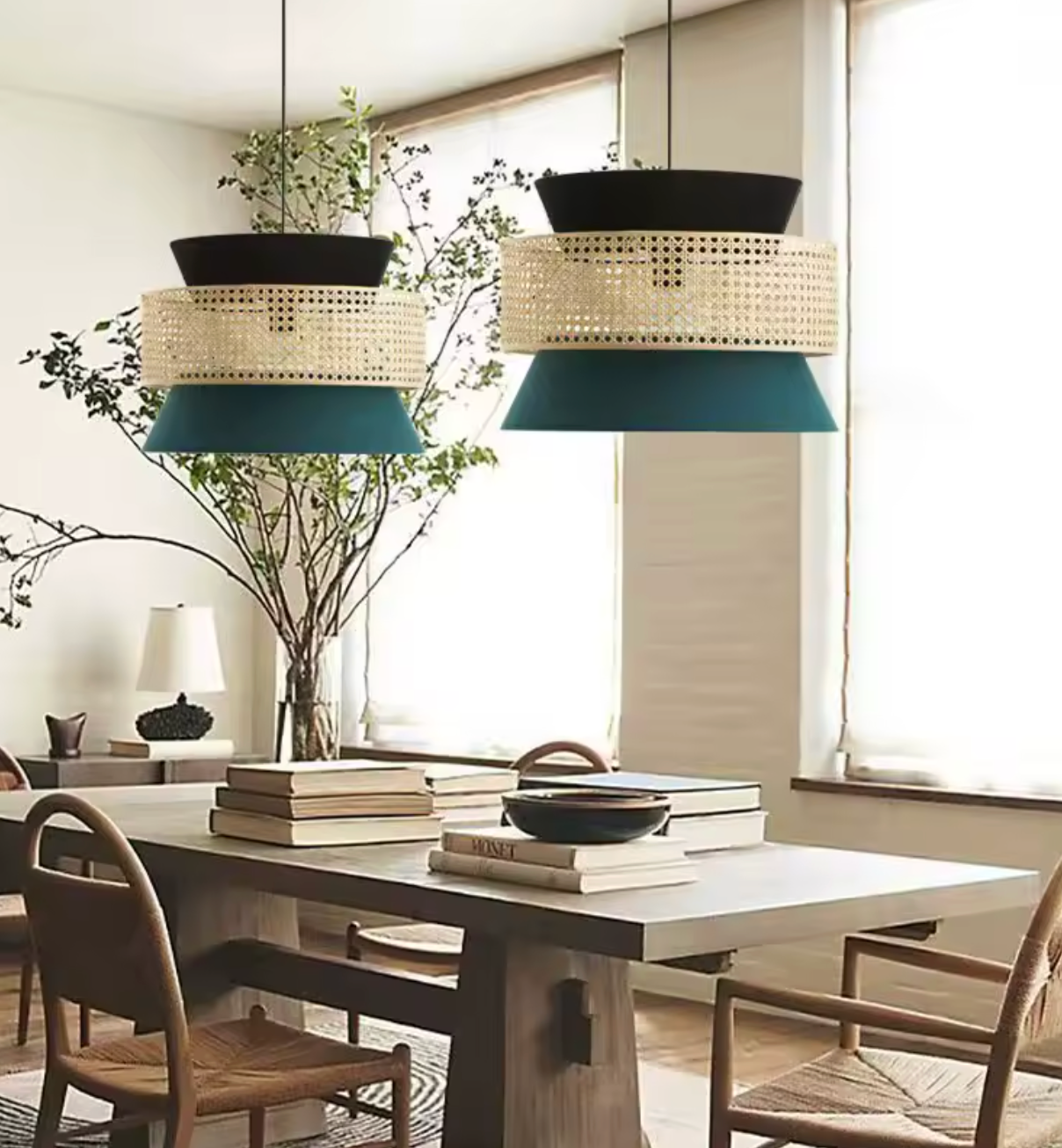 Dolkie Cane Abstract style Pendant