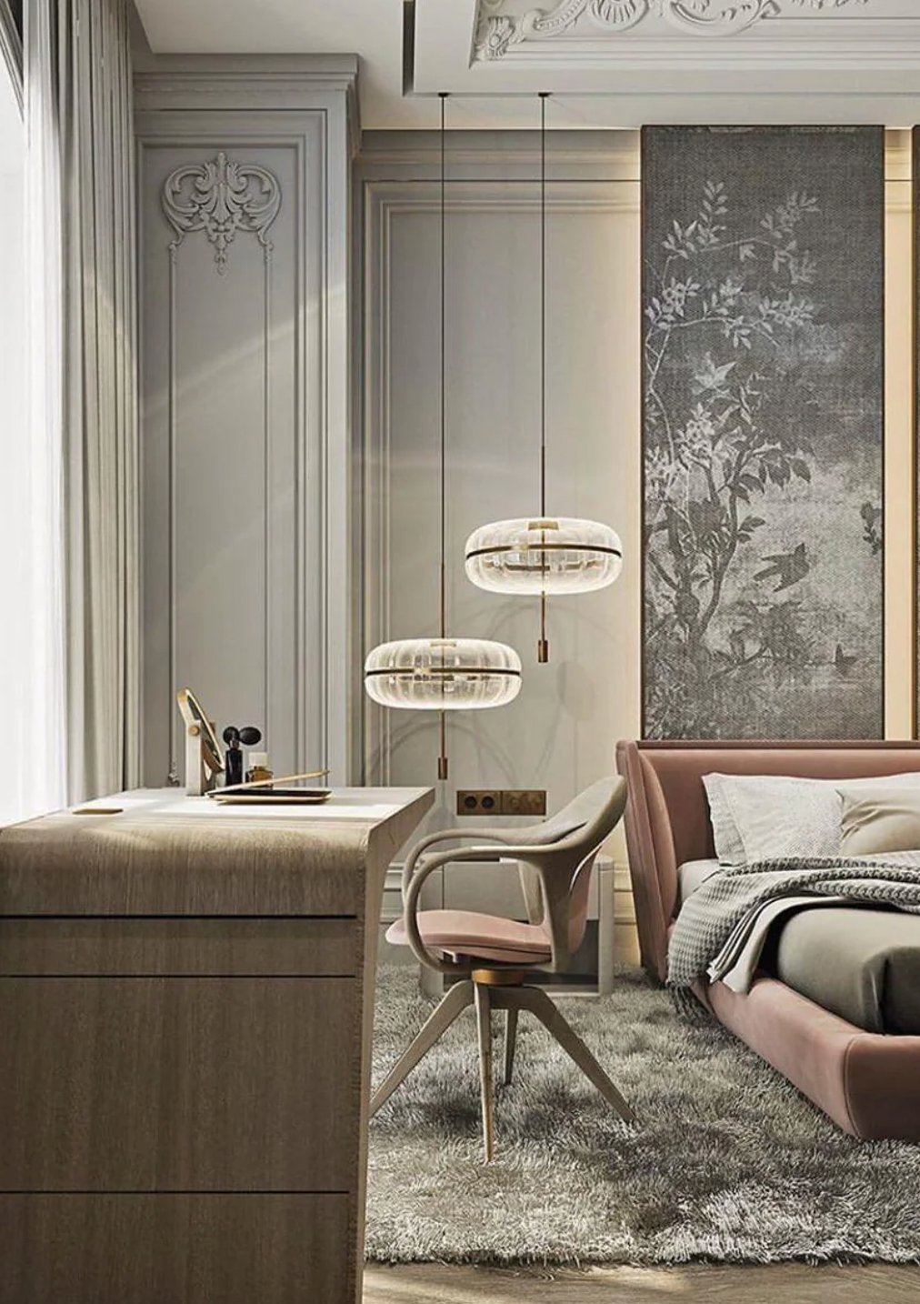 Jolie style Pendant Light Gallotti & Radice 