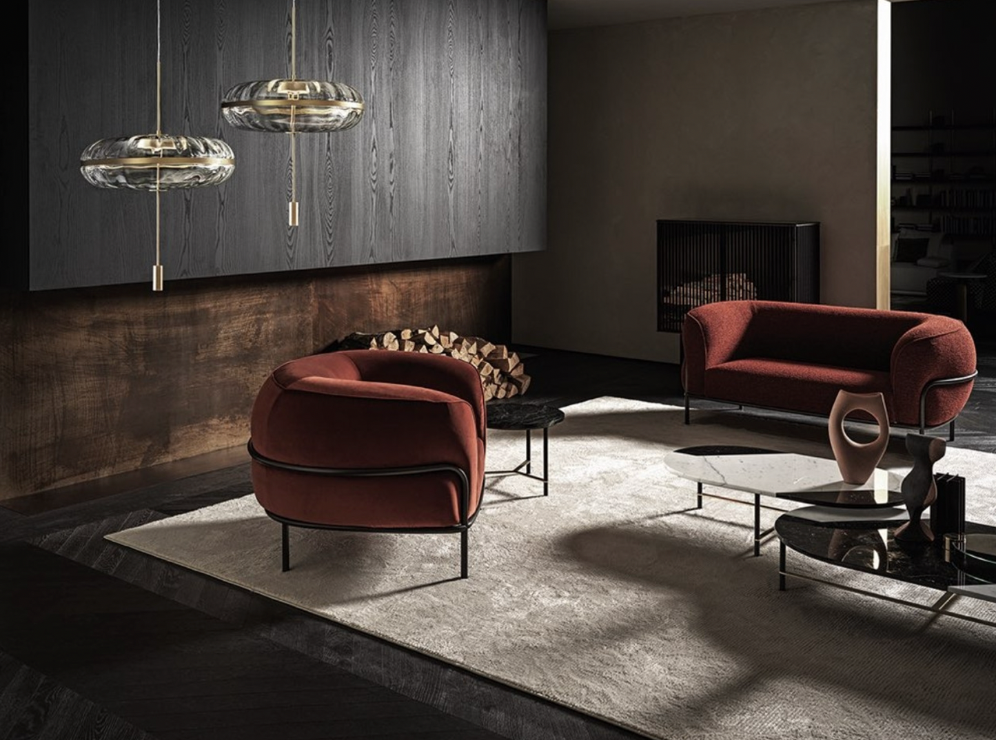 Jolie style Pendant Light Gallotti & Radice 