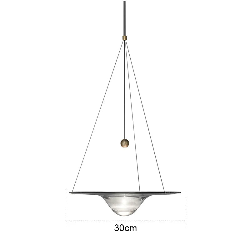 Momento style Glass Pendant
