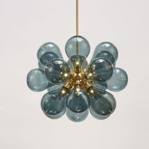 Glass Bubble Chandelier 3-colors