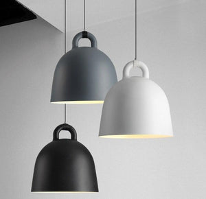 Bell style Light Pendant 3-colours, 4-sizes