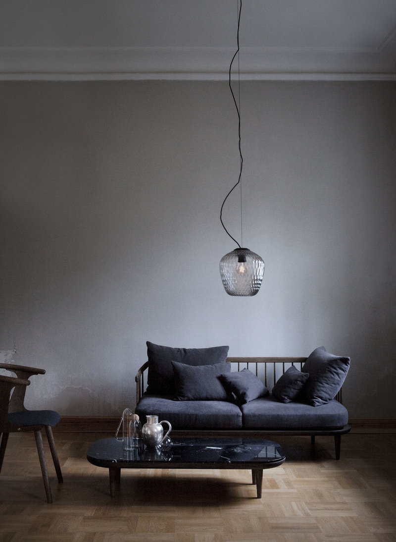 Blown light pendant &Tradition