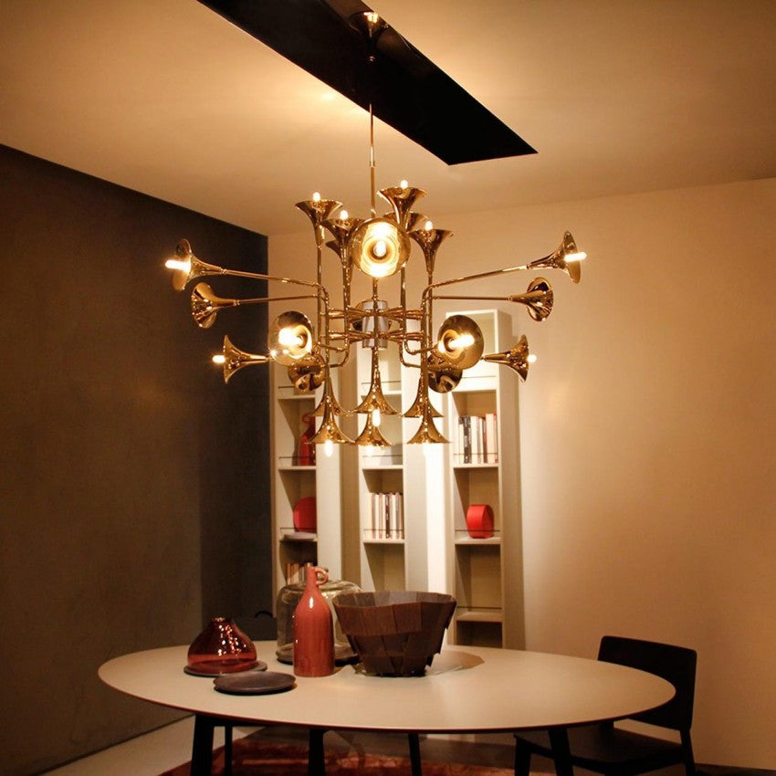 Botti Trumpet Chandelier Covet House Paris