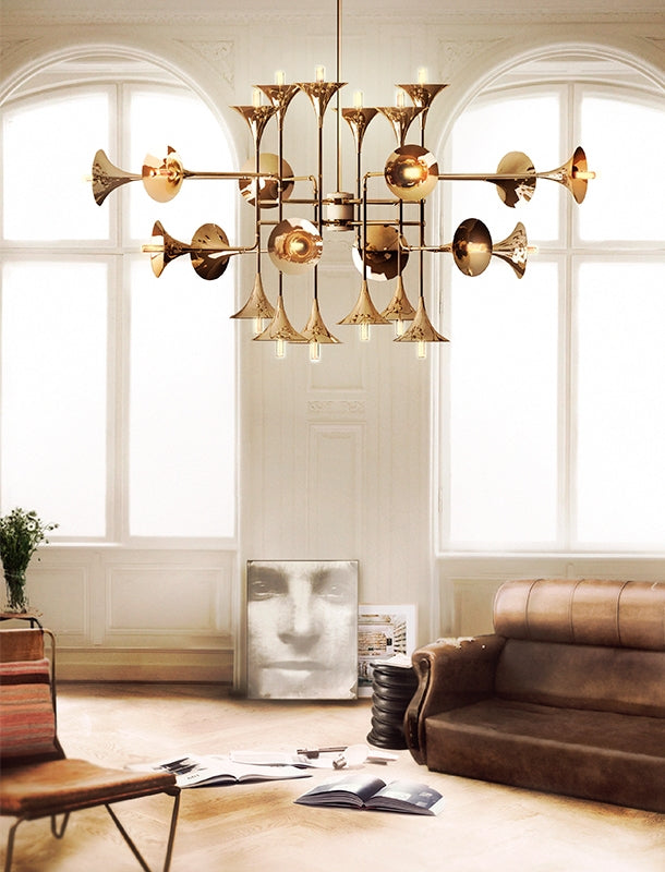 Botti Trumpet Chandelier Covet House Paris